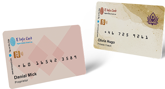 E-Info Smart NFC Business Card